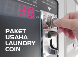 Jual Paket Usaha Laundry Coin Medan