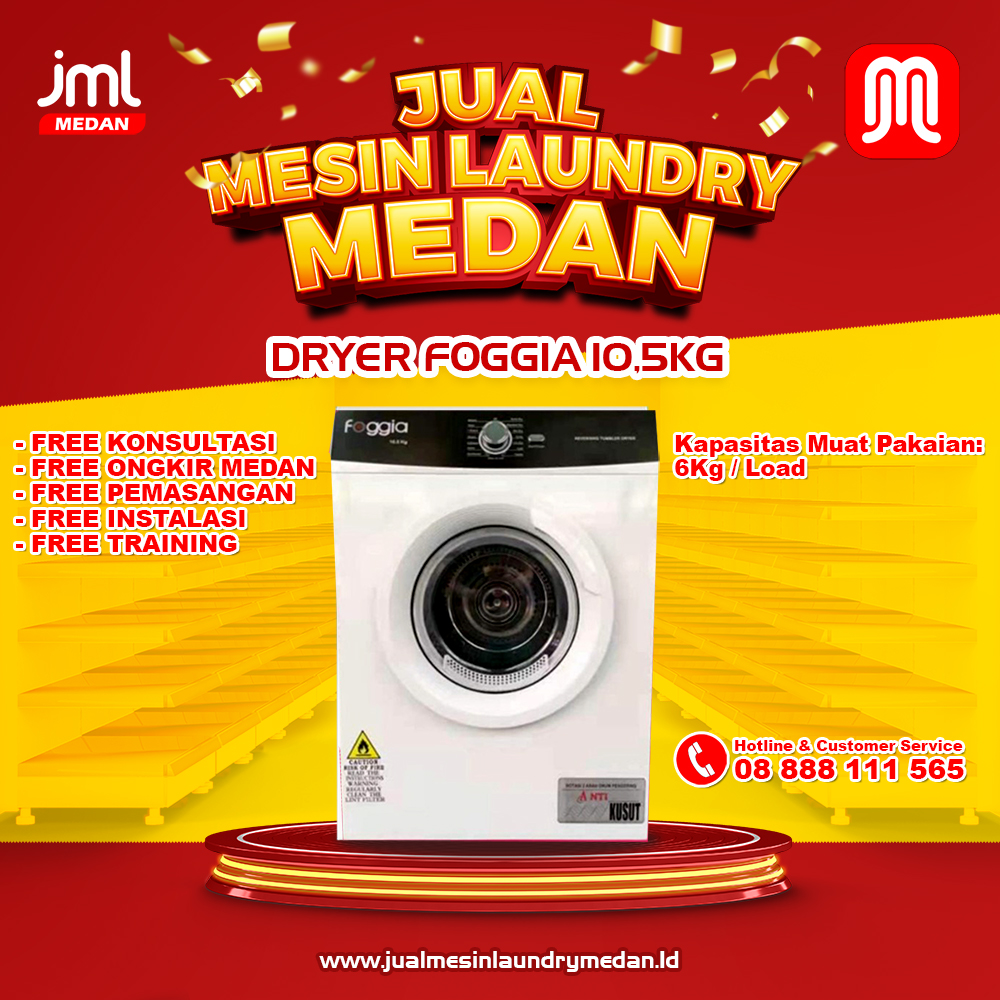 Dryer Foggia 10,5Kg