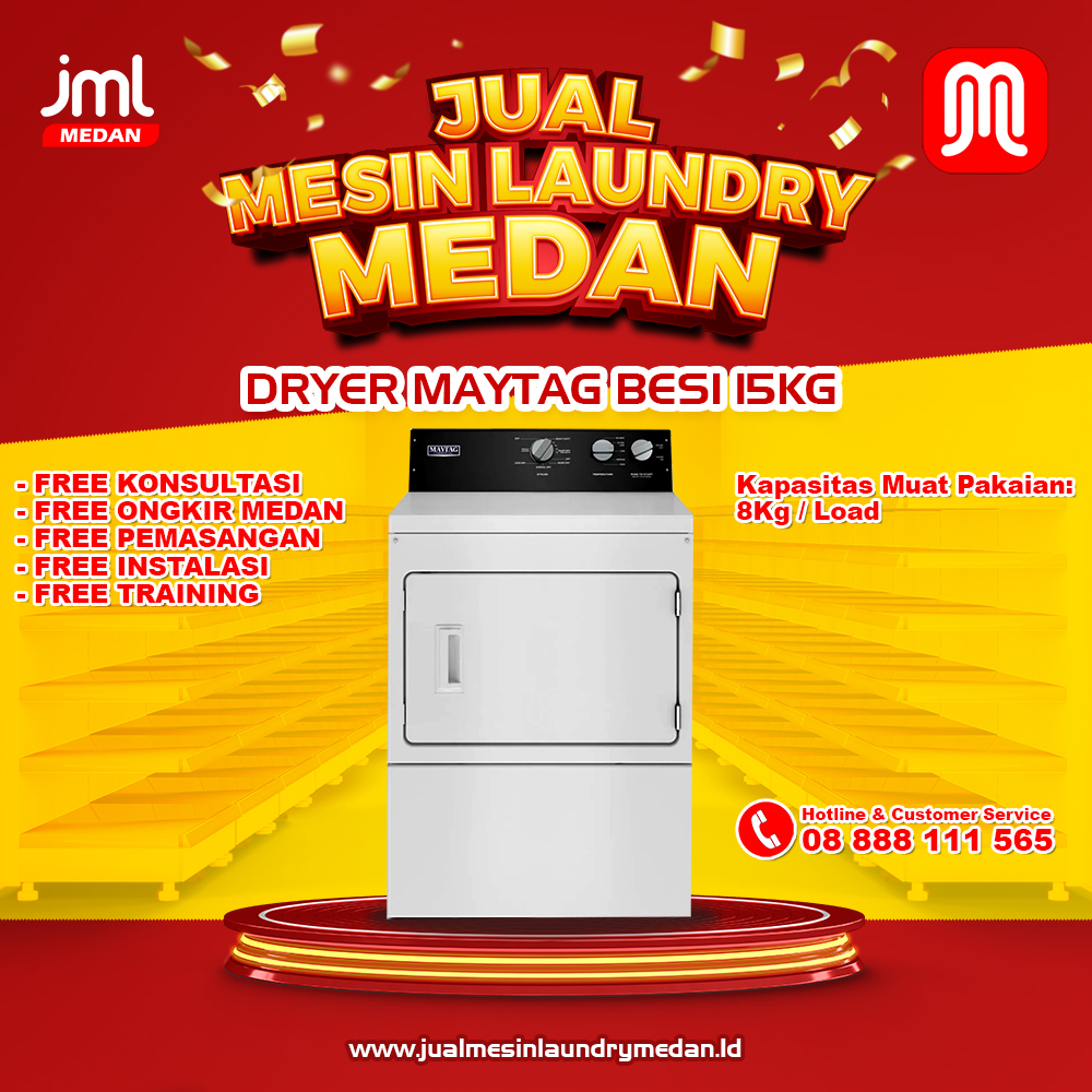Dryer Maytag Besi 15Kg