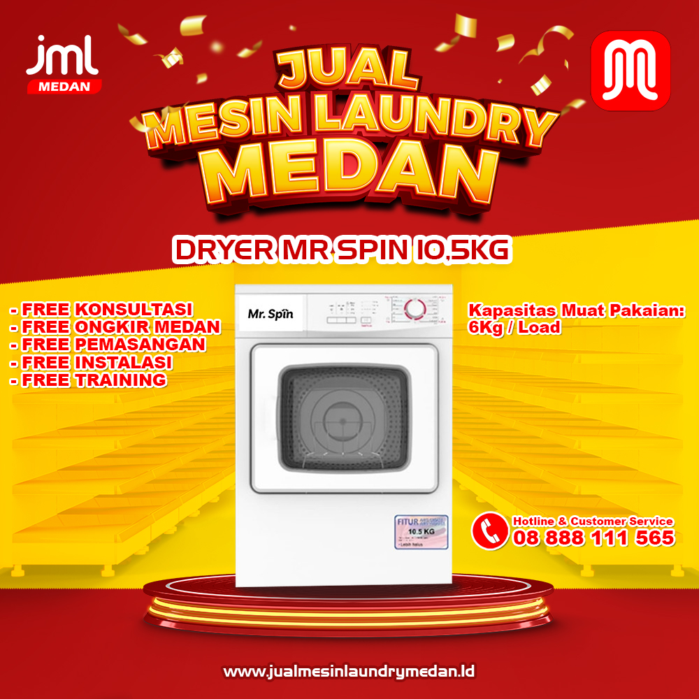 Dryer Mr. Spin 10,5Kg